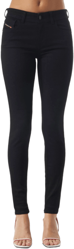 Womens Diesel 2017 Slandy 5-pocket Skinny Jeans