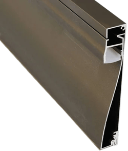 100mm Aluminum Skirting with LED Flooring Baseboard