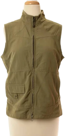 Columbia Titanium Women’s Olive Green Vest Sz M