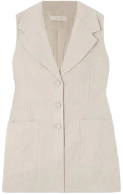 Faithfull Josette Linen Vest