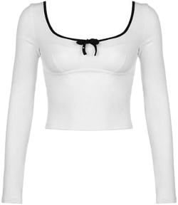 Coquette Aesthetic Long Sleeve Top