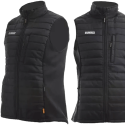 Dewalt Force Mens Gilet Black