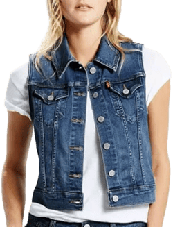 Levi's Women's Authentic Trucker Denim Vest