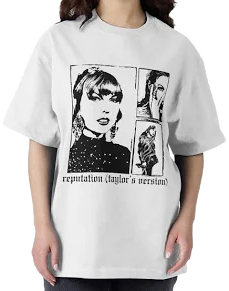 Taylor Swift Oversized T-Shirt