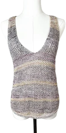 Free People We The Free Open Knit Deep V-neck Sweater Vest