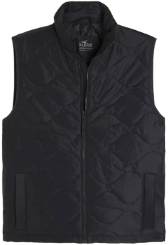 Hollister Men's Onion-quilted Puffer Vest Jacket