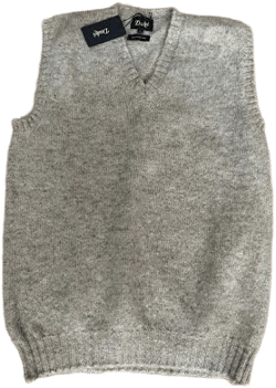 Drake's Of London Handmade Designer Knitted Vest