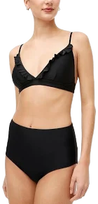 J.Crew Women's High-Waisted Bikini Bottom