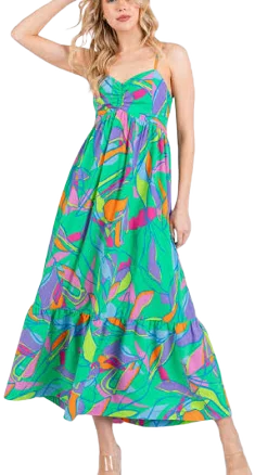 Vibrant Vibes Maxi Dress