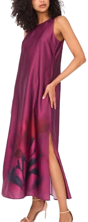 Vince Camuto Women's Sleeveless Keyhole Back Maxi Dress
