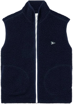 Drake's Men's Wool-Blend Fleece Gilet