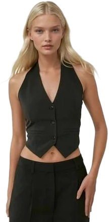 V-Neck Sleeveless Vest