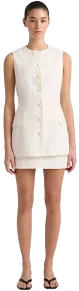 Faithfull the Brand Women's Jane Linen Vest