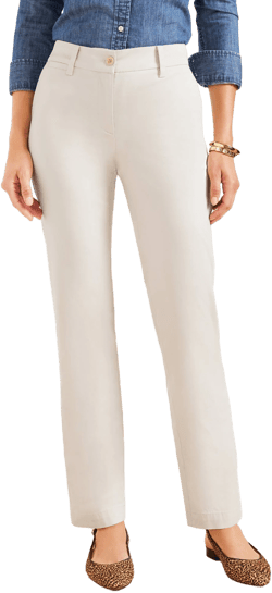 Women's Talbots Straight Leg Perfect Chinos Pants