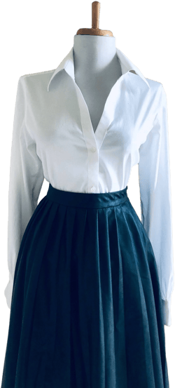 Vintage 90s Long Sleeve Cotton Blouse
