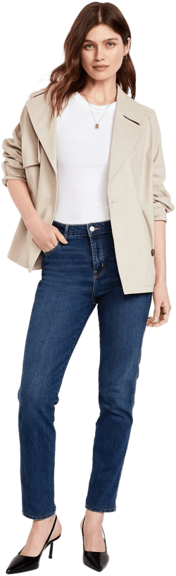 Old Navy Women's High-Waisted Vintage Slim Jeans