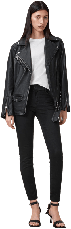 Allsaints Women's Miller Sizeme Stretch Skinny Jeans