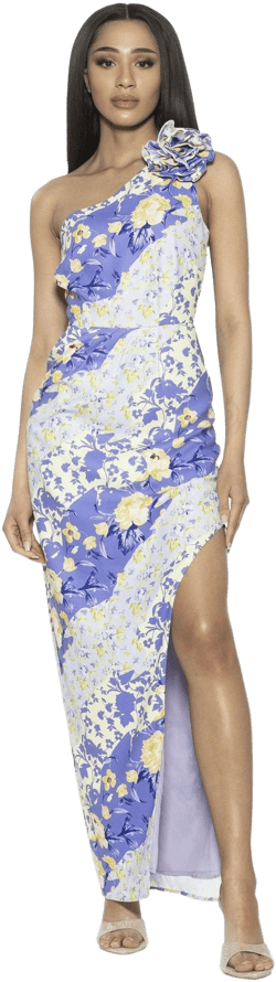 Alexia Admor Astrid One-Shoulder Dress