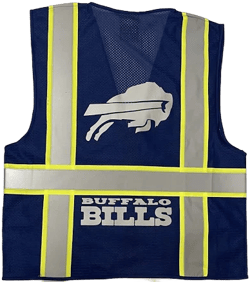 Buffalo Bills Reflective Safety Vest