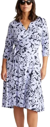Universal Standard Women's The Divine Jersey Wrap Dress