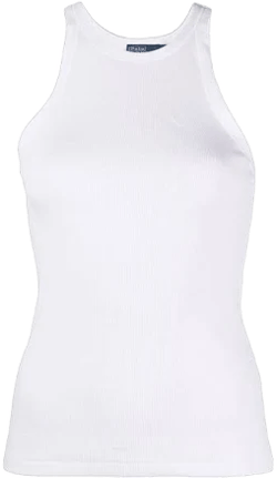 Ralph Lauren Women's Ribbed Cotton Tank Top