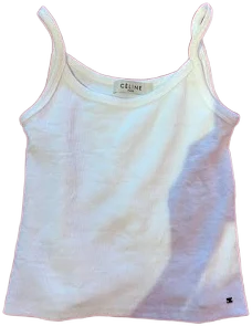 Ribbed Cotton Tank Top