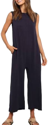 Petal & Pup Women's Yardlee Sleeveless Jumpsuit