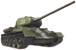 AFV T-34-85 1/35 Scale Model