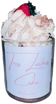 Tres Leches Cake Scented Coconut Soy Candle