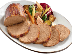 Agostino 3 lb. Fully Cooked Bacon WrappedMeatloaf
