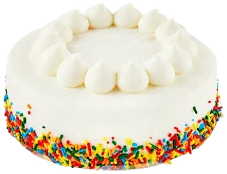 Freshness Guaranteed 5 Double Layer Vanilla Cake with Vanilla Icing