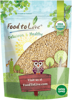 Food to Live Organic Steel Cut Oats, 6 Pounds — 100% Whole Grain Irish Oats, Quick Cooking Oatmeal, Non-GMO Cereal, Non-Irradiated, Vegan, Bulk, Product of the USA 96 Ounce (Pack of 1)