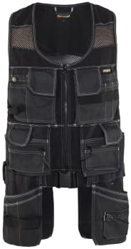 Heavy Duty Blaklader X1900 Cotton and Mesh Waistcoat Tool Vest - 3119