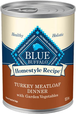 Blue Buffalo Homestyle Recipe Natural Adult Wet Dog Food with Turkey Meatloaf - 12.5oz
