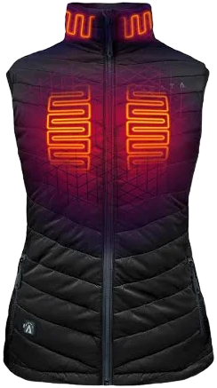 Aheata Women's 7V Insulated Puffer Vest with Battery Pack