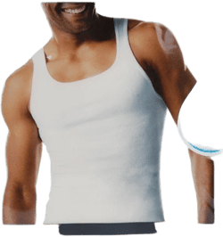 Hanes Men's 4 Pack Solid Tank Tops in White, Small