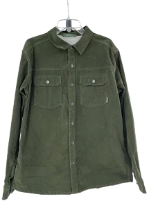 Stio Men's Corduroy Long Sleeve Button-Up Shirt Jacket