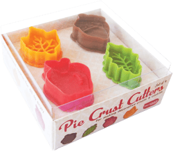 Talisman Designs Pie Crust Cutters Set of 4