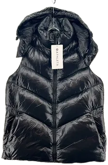 Athleta Women's Hooded Full Zip Packable Vest Jacket