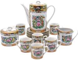 Vintage Floral Tea Set