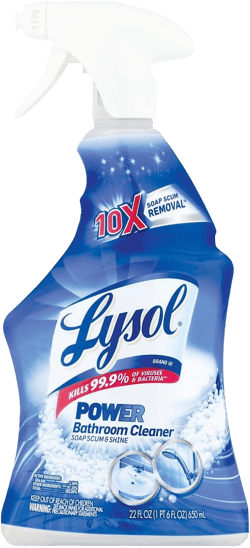 Lysol Bathroom Cleaner Spray, for Cleaning and Disinfecting, Bleach Free (Contains Hydrogen Peroxide), Cool Spring Breeze Scent, 22oz 22 Fl Oz (Pack of 1)