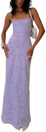 Princess Polly Celena Floral Burnout Maxi Dress
