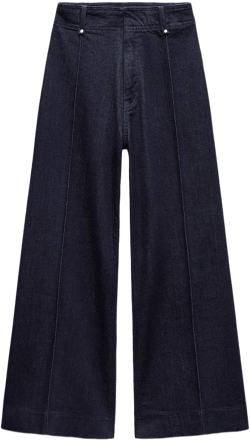 Zara Women's High Waist Wide Leg Jeans