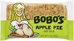 Bobo's Oat Bars, Apple Pie, 3 oz Bar (12 Pack), Gluten Free Whole Grain Snack and Breakfast Bar