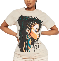 Fashion Nova Short Sleeve Graphic T-Shirt