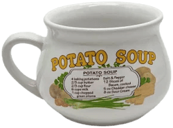 Vintage Potato Soup Mug