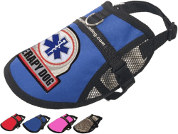 Premium Lightweight Therapy Dog Mesh Vest