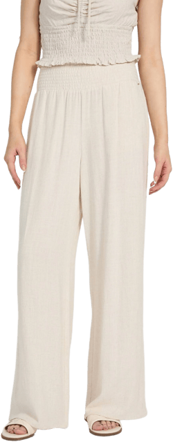 GUESS Women's Factory Harper Linen-Blend Palazzo Pants