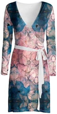 Prints Club Wrap Dress