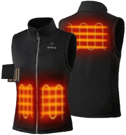 ororo Women's Heated Fleece Vest